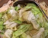 食物繊維◎きのことレタスのぬくもりスープ作り方4写真