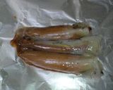 いか肝のホイル焼き作り方1写真