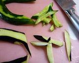 夏野菜で冷たいお茶漬け作り方2写真