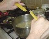 あさりと水菜のペペロンチーノ作り方3写真