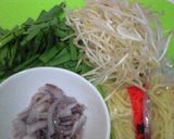 イカゲソのオイスターソース焼きそば作り方1写真
