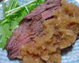 簡単絶品♪ローストビーフ&さっぱりタレ作り方5写真