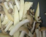 ❤山芋ときのこのバター醤油炒め❤作り方2写真