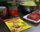 タコライス 味付けいらず作り方1写真