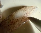 ヒイカとウズラ卵の甘辛煮作り方3写真