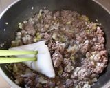 万能！甘辛ひき肉炒め作り方2写真