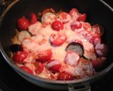 簡単 ナスとトマトの鮭フレークチーズ焼き作り方7写真