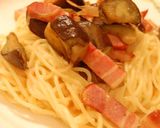 和風なすとベーコン☆たらこスパゲッティ作り方4写真