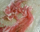 豚とキャベツのチーズ蒸し作り方1写真
