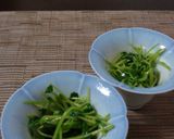 豆苗でもやしに負けない兄ちゃんナムル♪作り方3写真