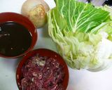 牛肉の甜麺醤炒め作り方1写真