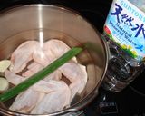 あっさり鶏スープ麺作り方1写真