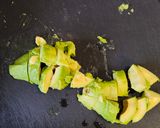 アボカドわさび醤油そうめん作り方1写真