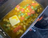 キャンプ飯！MIXベジタブルでオムレツ！作り方2写真