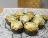椎茸のツナマヨチーズ焼き作り方4写真