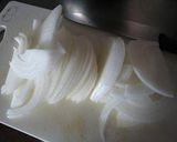 たっぷり玉葱の豚肉煮込み作り方1写真