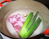 ル・クルーゼで煮込む豚の角煮作り方1写真
