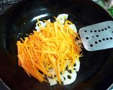 ツナマヨで♪レンコンと人参炒め作り方5写真