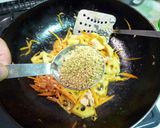 ツナマヨで♪レンコンと人参炒め作り方10写真