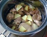 ヘルシー鳥モツ煮込み作り方3写真