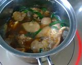 ヘルシー鳥モツ煮込み作り方5写真
