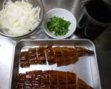 土用はコレ☆節約うなぎの柳川丼風☆作り方1写真