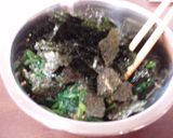 ほうれんのゴマ和えに海苔いれちゃいました作り方5写真