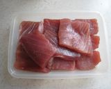 まぐろのカレーマヨチーズ焼き作り方1写真