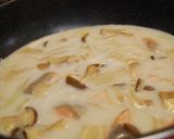 サーモンとディルのクリームパスタ♪作り方3写真