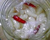自家製☆らっきょうの甘酢漬け作り方12写真
