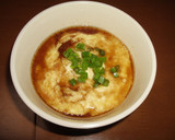 レンジで簡単・豆腐とホタテ缶の茶碗蒸し作り方6写真