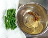 美味しい☆インゲンの胡麻マヨあえ作り方3写真