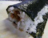 ほごし(ツナそぼろ)ののり巻き作り方3写真