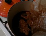 豚肩肉角煮風作り方2写真