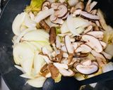 白菜たっぷり牛丼作り方4写真