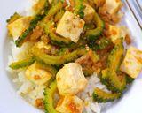 豚豆腐とゴーヤの甘辛コチュジャン炒め丼作り方4写真