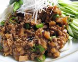 帆立入【肉味噌うどん】和風ジャージャー麺作り方10写真