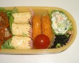 お弁当に♪サラダ菜のカップ作り方6写真