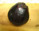 賀茂茄子を生姜醤油で作り方1写真