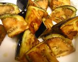 賀茂茄子を生姜醤油で作り方3写真