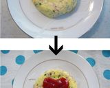 簡単！朝食・ランチ★電子レンジでオムレツ作り方6写真