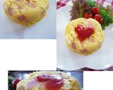簡単！朝食・ランチ★電子レンジでオムレツ作り方7写真
