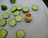 きゅうりの飾り♡...✿素麺やサラダに♪ 輪◎＋輪◎作り方1写真