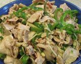 豚肉の梅ソースでシャキッとサッパリあえ作り方5写真