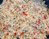 タピオカのおかずクレープ　✴︎Vegan作り方5写真
