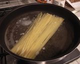 梅干納豆パスタ作り方1写真