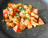 鰯のソテー☆フレッシュトマトソース作り方7写真