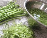 さつま芋の茎の炒め煮作り方2写真