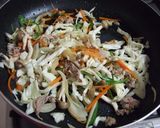 ☆簡単！でもハマル焼きうどん☆作り方3写真