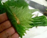 シソの味噌巻き作り方4写真